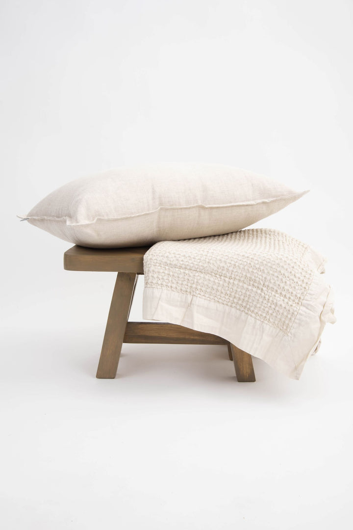 Funda Toscana Lino Natural Cuadrado