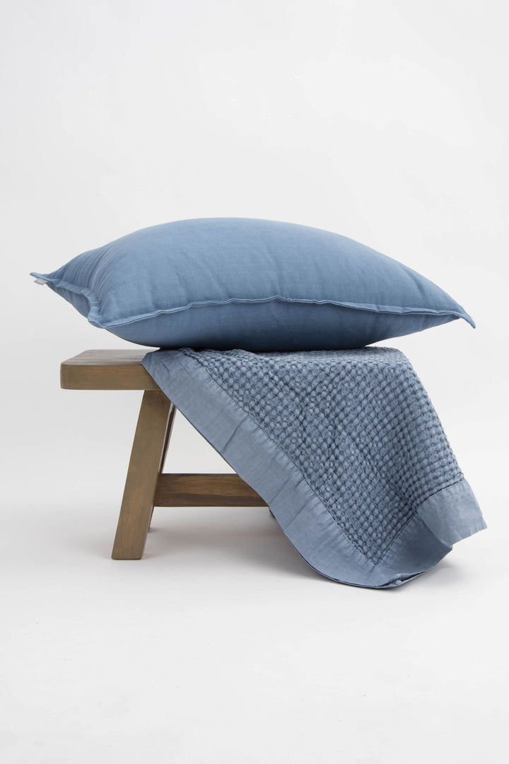 Funda de Cojín Toscana Azul Cuadrado