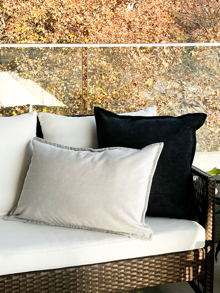 Funda cojín Oslo Gris Claro