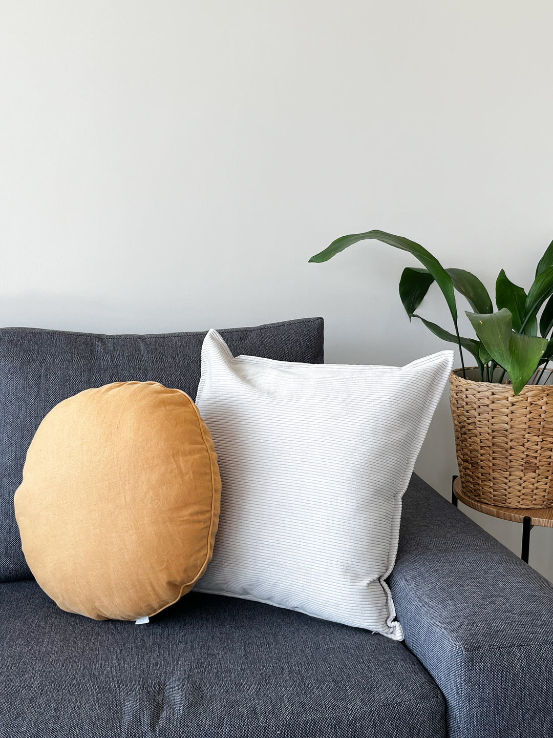 Funda cojín Oslo Gris Claro