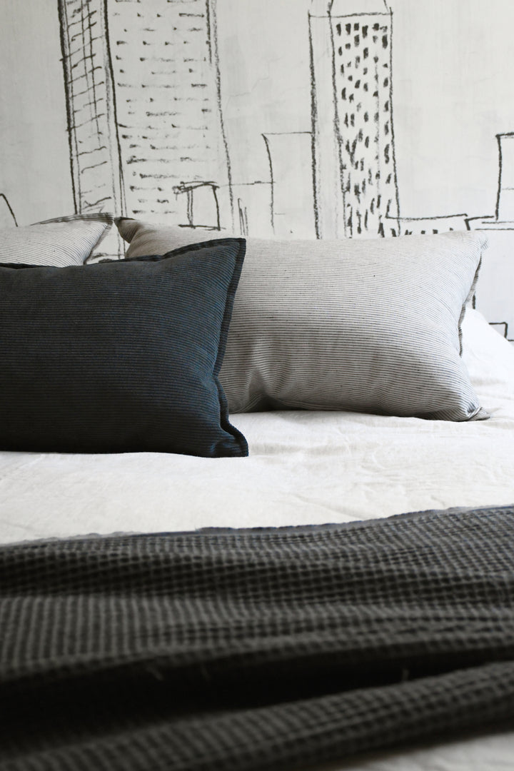 Funda cojín Oslo Gris Oscuro