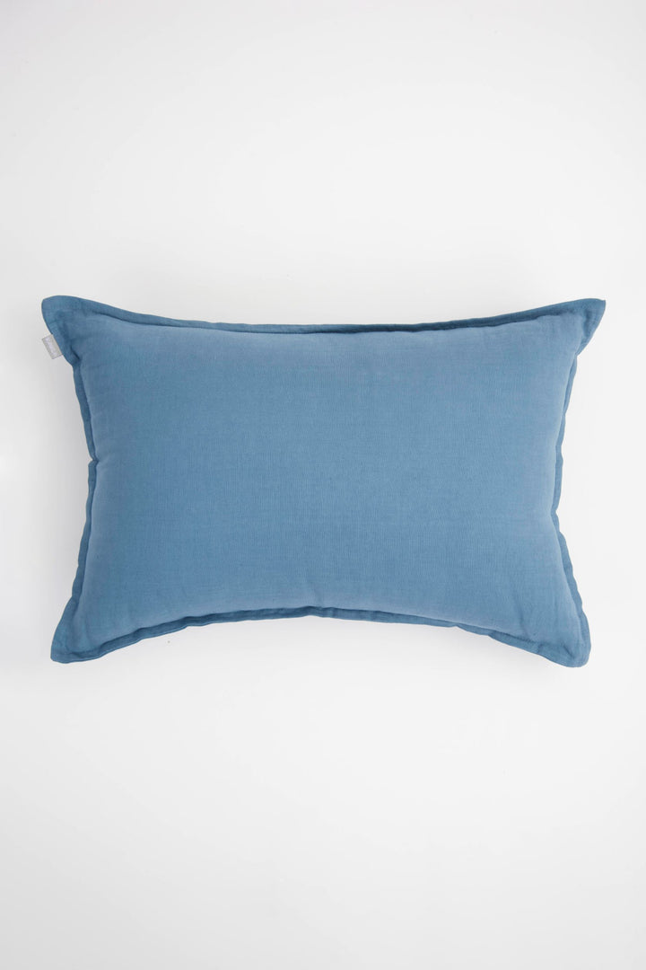 Funda de Cojín Toscana Azul Rectangular