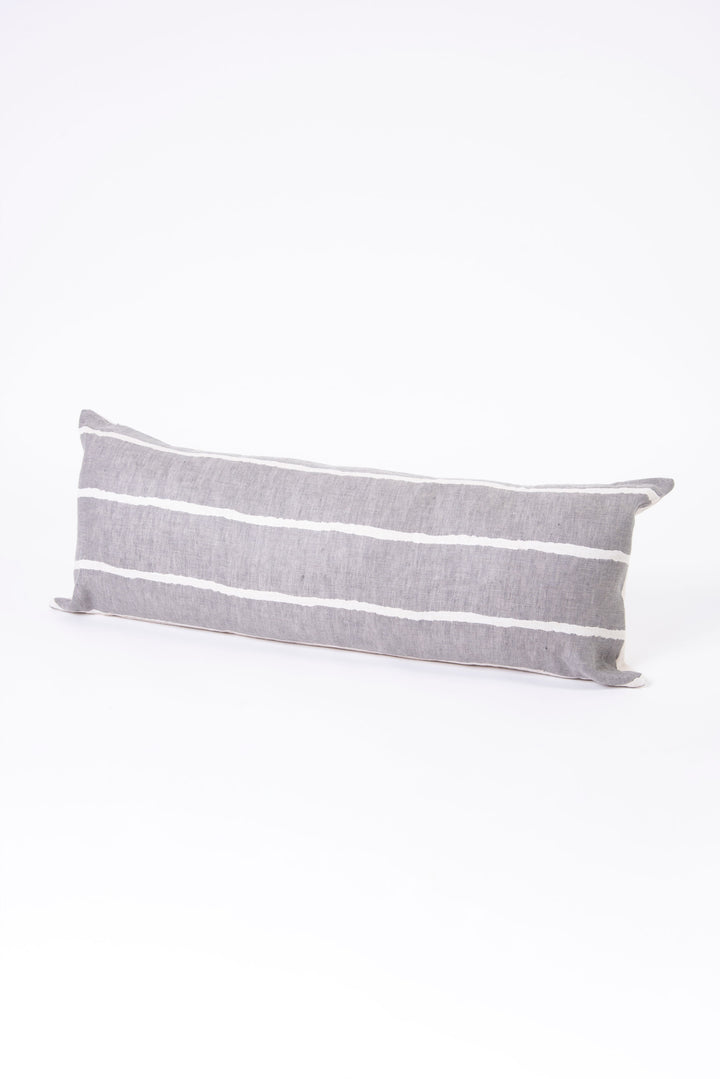 Funda de Cojín Lino Araucaria Gris