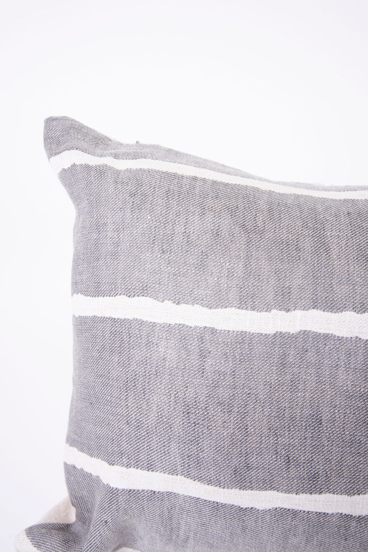 Funda de Cojín Lino Araucaria Gris