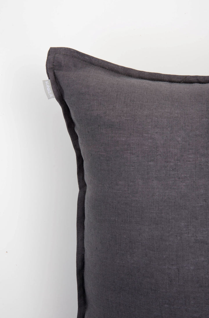 Funda de Cojín Toscana Gris Oscuro