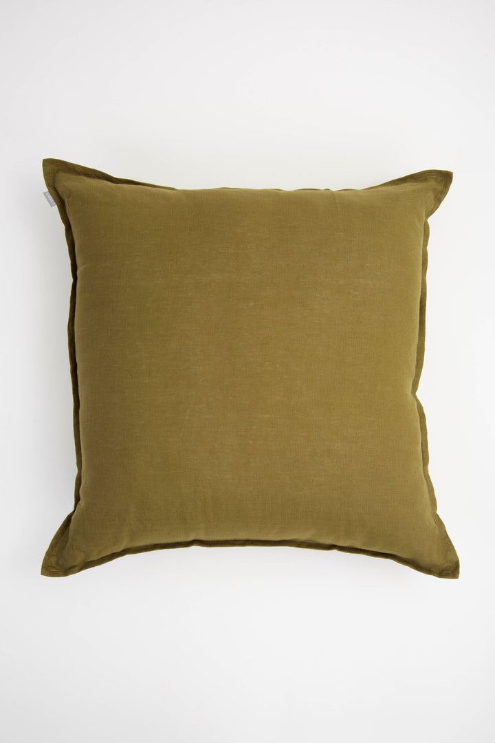 Funda de Cojín Toscana Verde Oliva