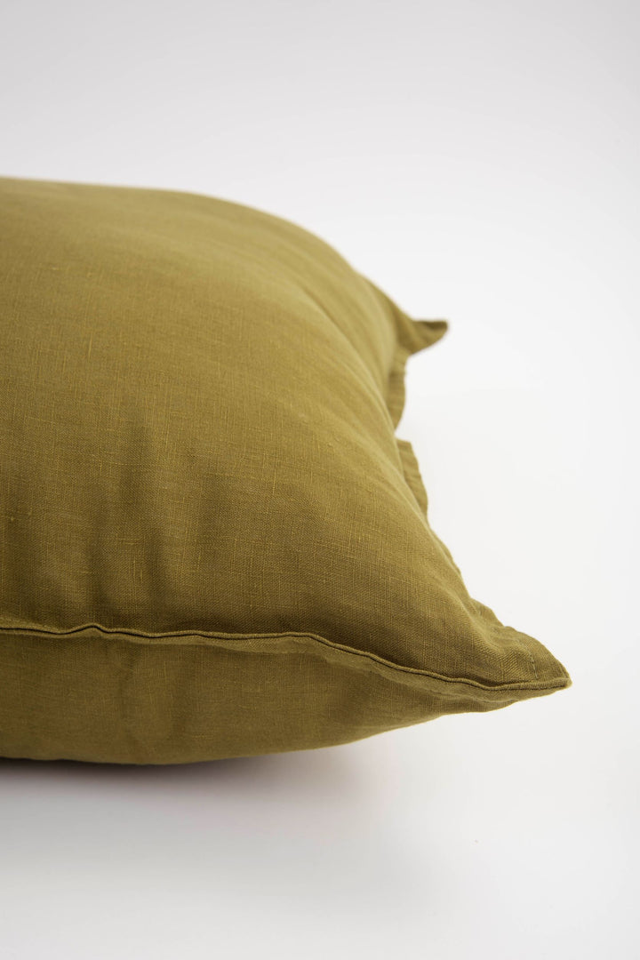 Funda de Cojín Toscana Verde Oliva