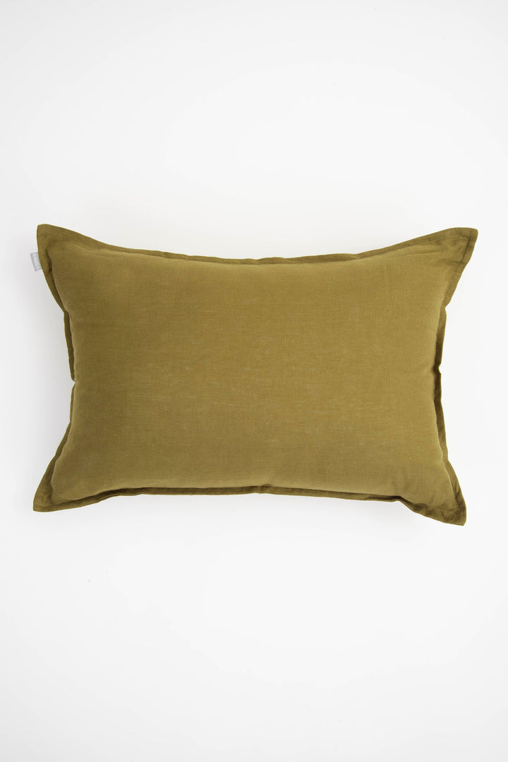 Funda de Cojín Toscana Verde Oliva